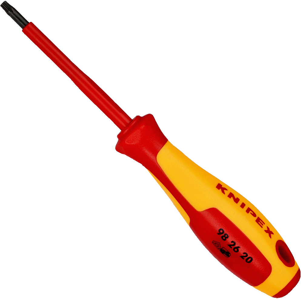 Elektriárske izolované skrutkovače Torx® 