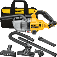 DEWALT 18V XR Aku prenosný vysávač s príslušenstvom s filtračnou triedou L, bez aku
