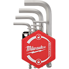 MILWAUKEE Sada kompaktných Imbusových kľúčov Hex s uzamykateľným púzdrom 9 ks