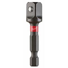 MILWAUKEE Adaptér 1/4" HEX na 3/8" štvorhran SHOCKWAVE™