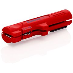 KNIPEX Nôž odizolovací na koaxiálne káble, ploché-oblé