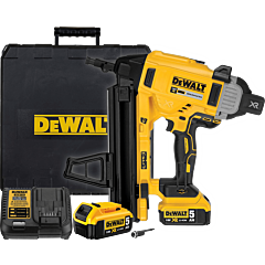 DEWALT 18V XR Aku klincovačka do betónu 13-57 mm, 2x 5,0 Ah