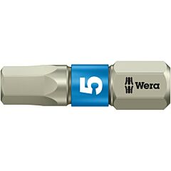 WERA Nerezový bit Hex 5,0 x 25 mm