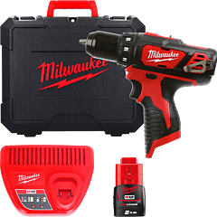 MILWAUKEE M12™ Aku vŕtačka bez príklepu - kompaktná