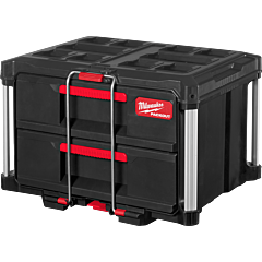 MILWAUKEE PACKOUT™ Box na náradie s 2 zásuvkami