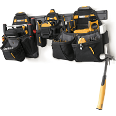 TOUGHBUILT 11 diel. Sada organizérov na stenu a do dodávky ClipTech® TB-CT-153-11