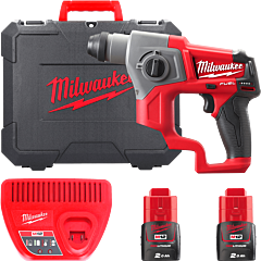 MILWAUKEE M12 FUEL™ Kompaktné SDS-Plus vŕtacie kladivo
