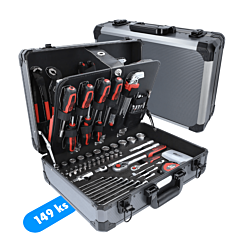 KS TOOLS Univerzálna sada náradia 1/4"+1/2" - 149 - dielna