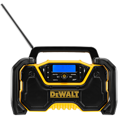 DEWALT XR 10,8 V, 14,4 V, 18 V, FLEXVOLT™ alebo 230 V Rádio, bez aku