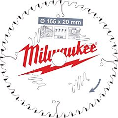 MILWAUKEE Pílový kotúč drevo 165X20X2.2X48ATB