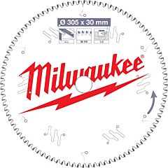 MILWAUKEE Pílový kotúč hliník 305X30X3.0X96TF NEG.