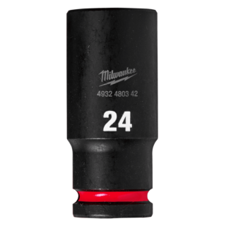 MILWAUKEE Nástrčný kľúč 1/2" - Hex 24 SHOCKWAVE™ predĺžený