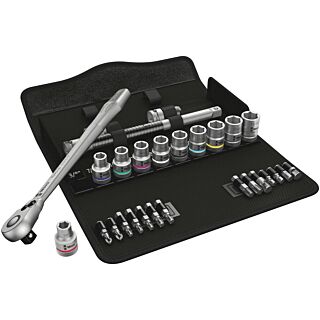 WERA Sada račne Zyklop Metal Imperial 1/2", 28 dielna