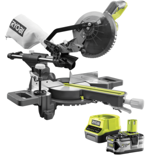 RYOBI 18V ONE+™ 190 mm pokosová píla