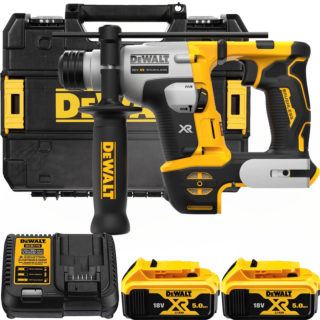 DEWALT 18V XR SDS-Plus 1,4 J aku vŕtacie kladivo, 2x 5,0 Ah