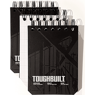 TOUGHBUILT Malý mriežkový zápisník TB-56-S-3 3 ks