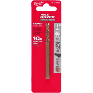 MILWAUKEE Pilotný vrták k TCT kruhovým pílkam HSS-Co 6x89mm