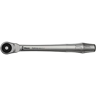 WERA 1/2" račňa Zyklop metal s priechodným štvorhranom