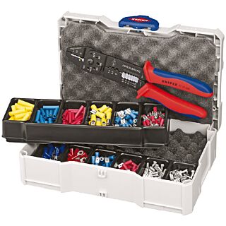 KNIPEX Kliešte lisovacie - sortiment pre zalisované spoje pre káblové spojky