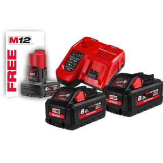 MILWAUKEE M18™ HIGH OUTPUT™ Set akumulátorov
