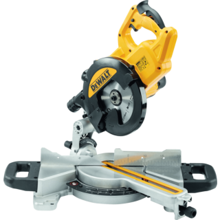 DEWALT Elektrická pokosová píla 216 x 30 mm s posuvom a systémom XPS, 1 400 W