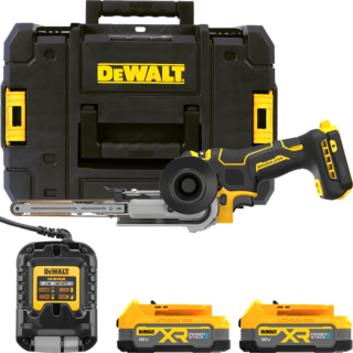 DEWALT 18V XR Aku pilníková brúska, 2x 1,7 Ah POWERSTACK™