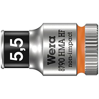 WERA Nástrčný kľúč s pridržiavacou funkciou 1/4" - Hex 5,5 mm