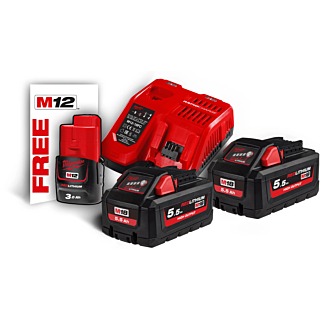 MILWAUKEE M18™ HIGH OUTPUT™ Set akumulátorov