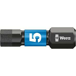 WERA Bity Impaktor Hex-Plus 5,0 x 25 mm, 10 ks