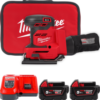 MILWAUKEE M18™ Aku vibračná brúska 113 x 104 mm