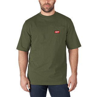 MILWAUKEE Heavy-Duty™ Pracovné tričko, krátky rukáv - zelená
