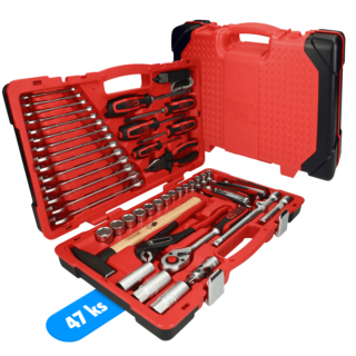 KS TOOLS Univerzálna sada náradia 1/2" - 47 - dielna