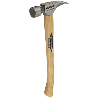 MILWAUKEE Titánové kladivo STILETTO s drevenou násadou 457 mm – vrúbkovaná