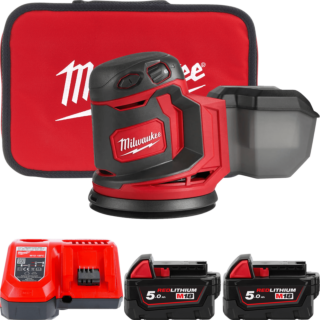 MILWAUKEE M18™ Aku excentrická brúska 125 mm