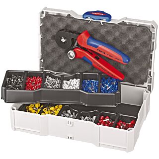 KNIPEX Dutinky - sortiment v kufriku s lis. kliestami 97 53 04