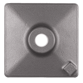 MILWAUKEE Zhutňovacia doska 120x120 mm