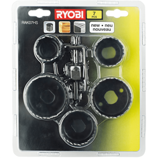 RYOBI Sada kruhových pílok 7 ks