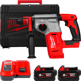 MILWAUKEE M18™ SDS-Plus vŕtacie kladivo 4-režimové s FIXTEC™