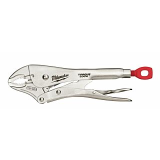 MILWAUKEE 10" Upínacie kliešte 250 mm TORQUE LOCK™ zakrivené čeľuste