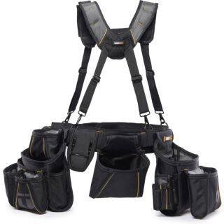 TOUGHBUILT Tesársky opasok s popruhmi na ramená s brašnami TB-301-6
