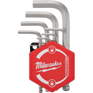 MILWAUKEE Sada kompaktných Imbusových kľúčov Hex s uzamykateľným púzdrom 9 ks