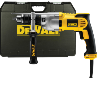 DEWALT Elektrická 2 rýchlostná vŕtačka s 16 mm skľučovadlom, suché vŕtanie, 1 300 W