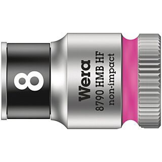 WERA Nástrčný kľúč s pridržiavacou funkciou 3/8" - Hex 8 mm