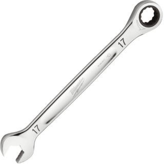 MILWAUKEE Račňový očkoplochý kľúč  MAXBITE™ 17 mm