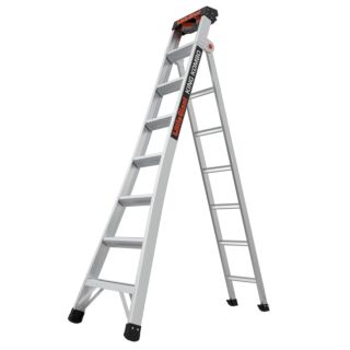 LittleGiant Hliníkový rebrík KING KOMBO™ PROFESSIONAL, 8 + 6 univerzálny kombinovaný