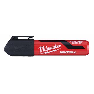 MILWAUKEE Značkovač - popisovač INKZALL™ "XL" plochý hrot - čierny