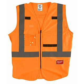 MILWAUKEE Reflexná vesta Hi-VISIBLE oranžová S/M