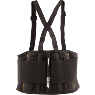 TOUGHBUILT Veľký podporný driekový opasok s ramennými popruhmi GelFit™ TB-45G-L