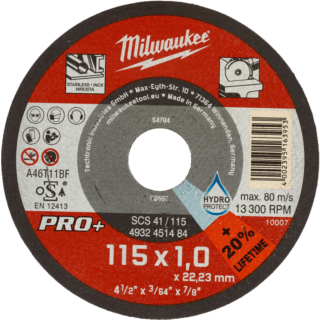 MILWAUKEE Rezný kotúč PRO+ SCS 41/115 × 1 mm