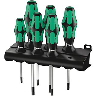 WERA Sada TORX® skrutkovačov Kraftorm Plus 6 dielny + stojan
